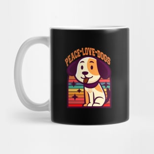 peace love dogs Mug